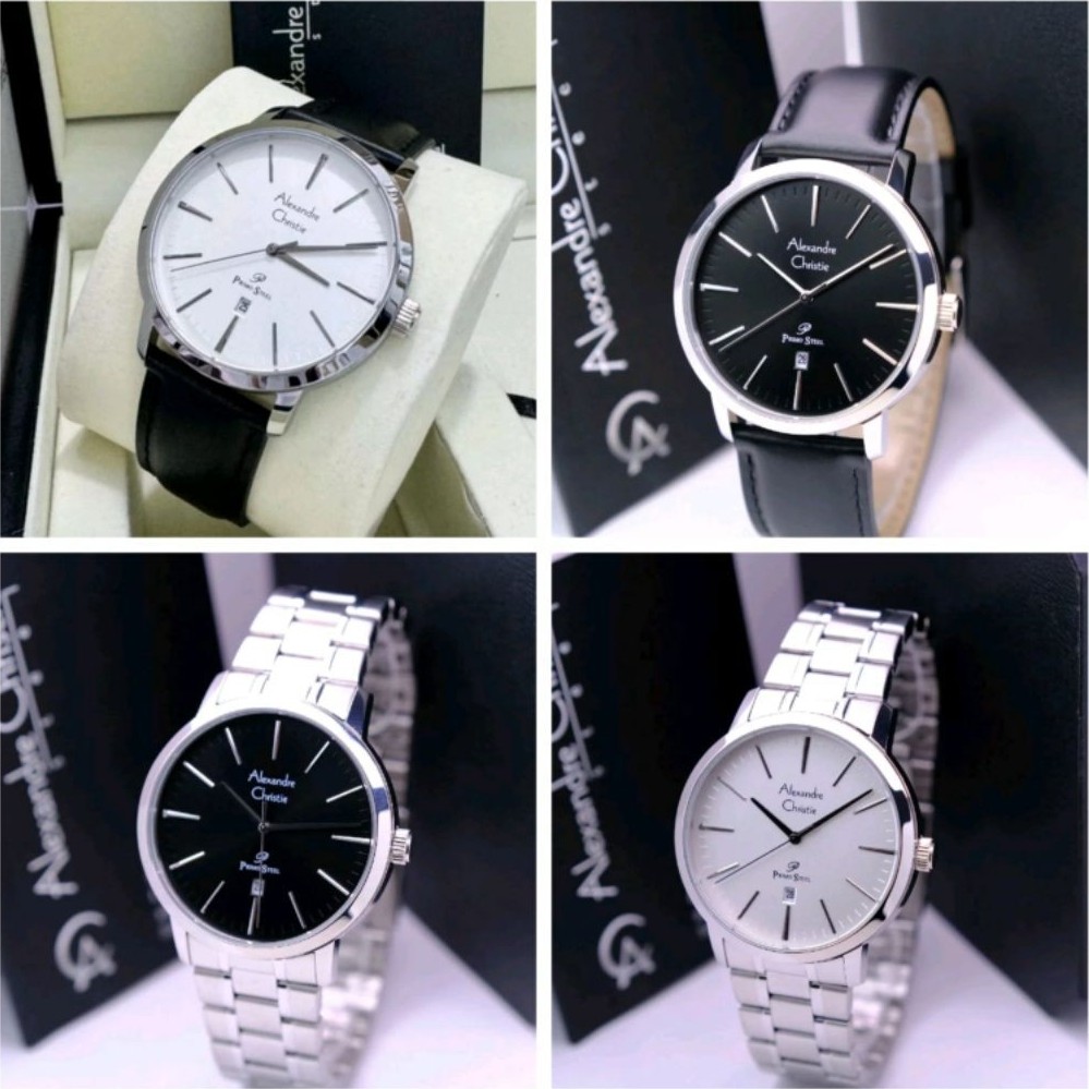 AC 1028JAM TANGAN PRIA ALEXANDRE CHRISTIE 1028/ AC1028/ AC 1028  ORIGINAL