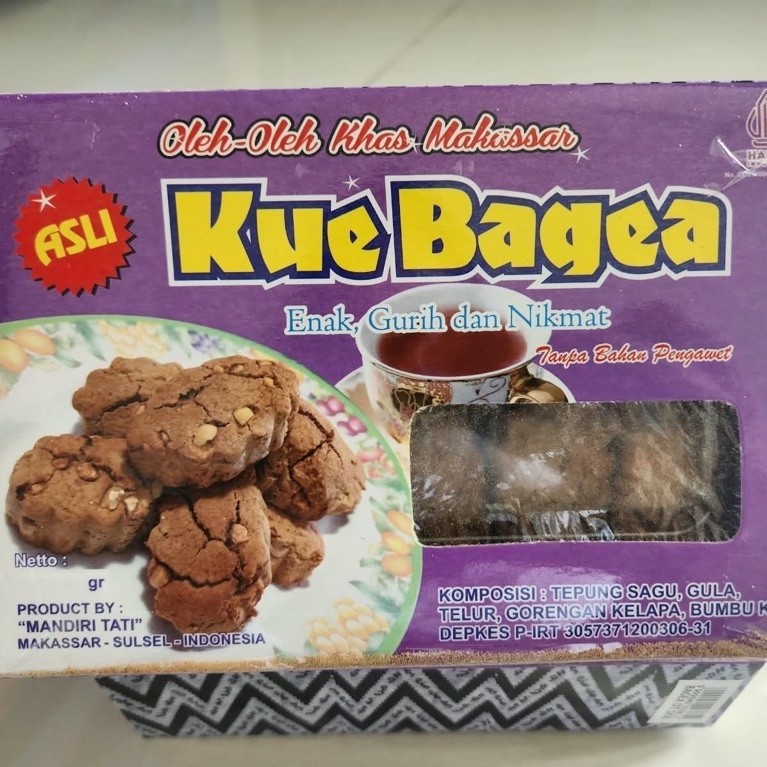 Kue Bagea oleh oleh khas makassar