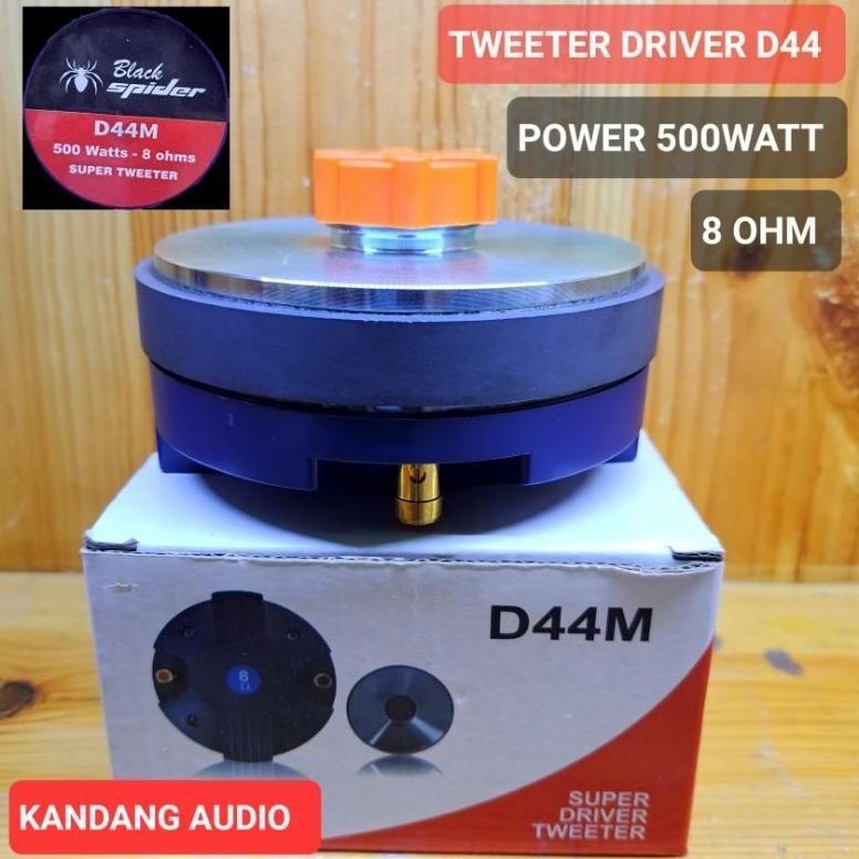 TWEETER DRIVER BLACK SPIDER BLAK SPIDER D-44