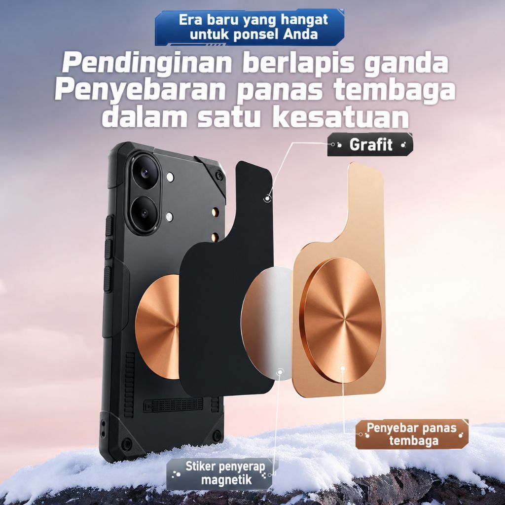 Poco X8 Pro Max - Poco X8 Pro - custom cooling case / case DIY
