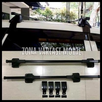 DISKON CROSSBAR CROSS BAR KAKI RACK JEPIT BODY MOBIL UNIVERSAL MINIBUS / SEDAN (580) 