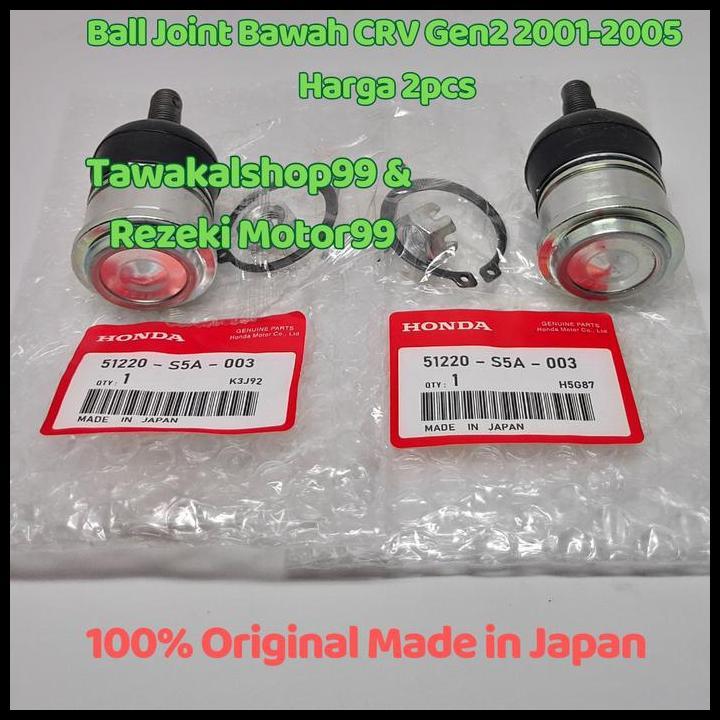 TERBARU BALL JOINT NEW CRV GEN2 GEN 2 ORIGINAL 
