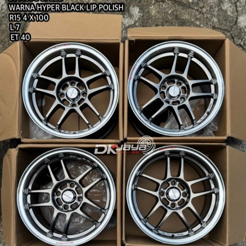 VELG CP035 R15 4 X 100 BARU (HARGA UNTUK 4PCS VELG)
