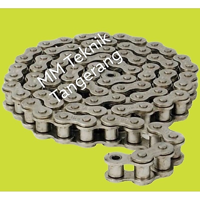 Rantai RS 08 B Roller Chain Single MSK NIS RS-08B 08Bx1 08B-1