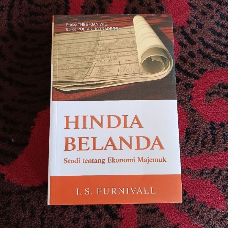 (Original) Buku Hindia Belanda Studi tentang Ekonomi Majemuk by J.S. Furnival
