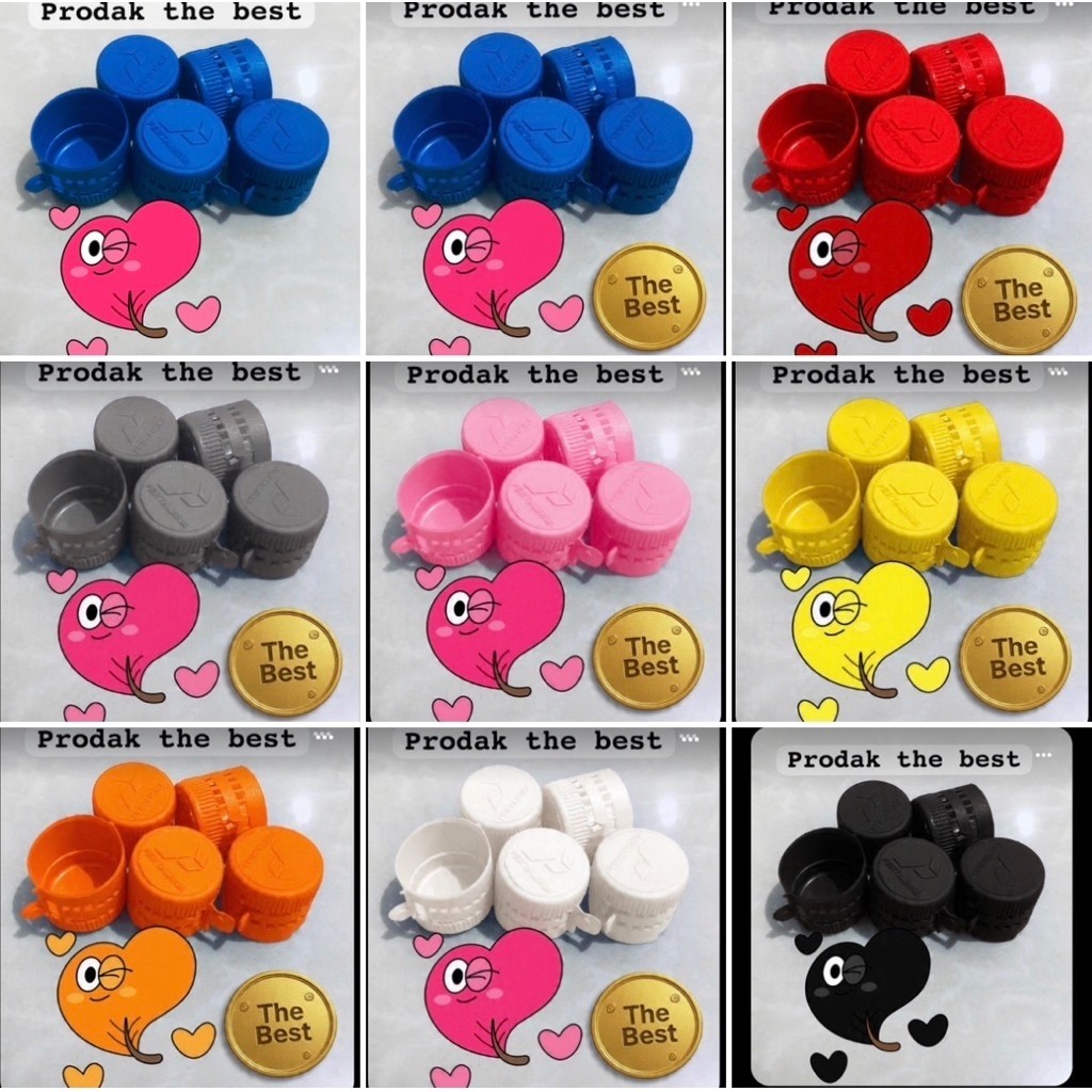 Seal Cup LPG 3kg / Tutup Gas LPG 3kg original / Tutup pengaman gas lpg 3kg original