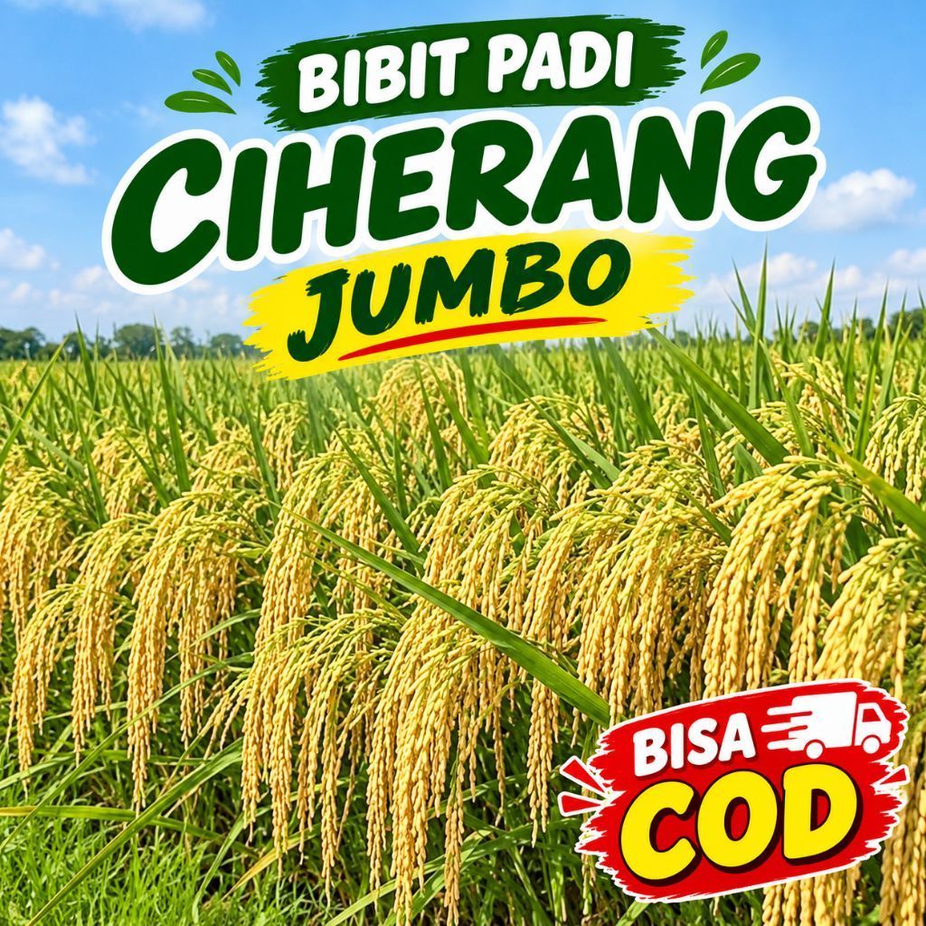 Bibit padi CIHERANG JUMBO kemasan 5kg