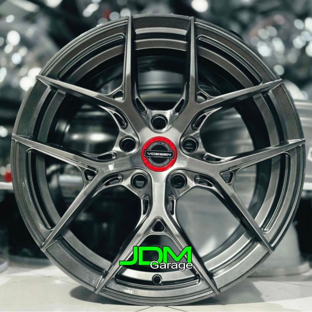 velg racing r17 VOSSEN H5 DENGAN lebar 7,5 pcd 5X114,3 velg mobil ring 17 pnp untuk Innova reborn ve