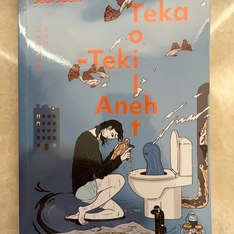 TEKA-TEKI TOILET ANEH preloved novel terjemahan bahasa indonesia thriller horror korea