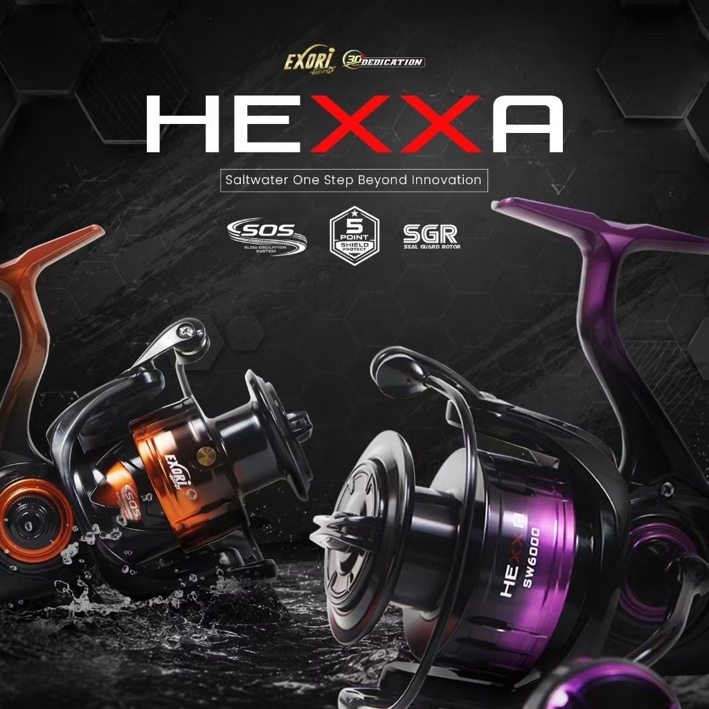 Reel pancing Exory Hexxa sw