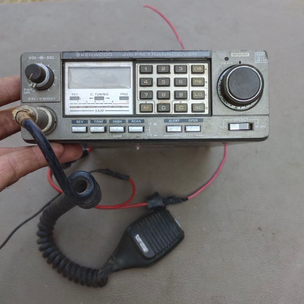Radio RIG Kenwood TR-7950 Made in Japan