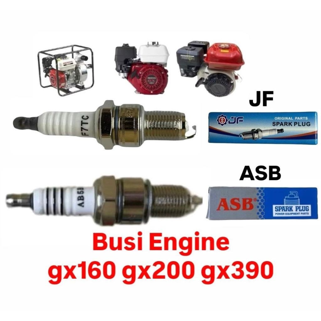 JF busi engine / busi pompa air / busi honda gx160 gx200 gx390