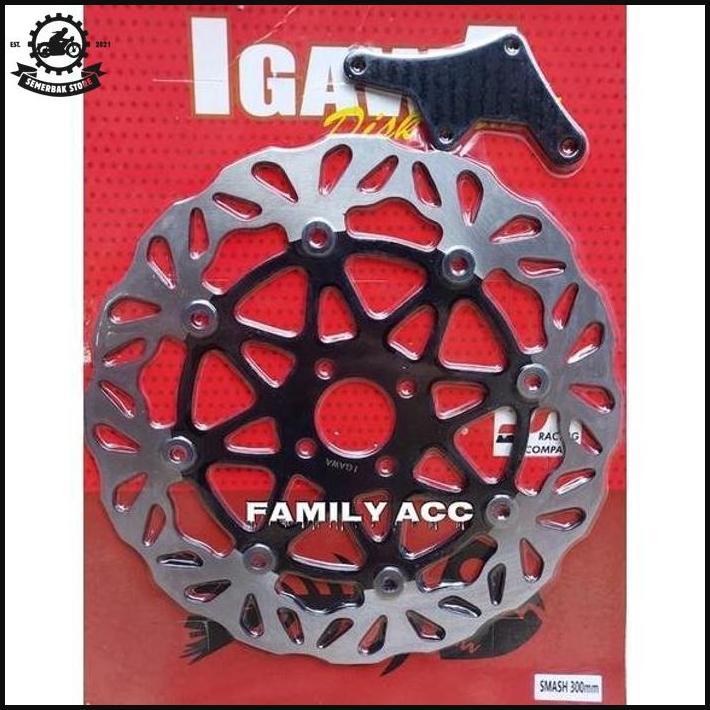 Piringan Cakram Besar Copy Psm Smash 30Mm Variasi Mos Plus Breket Pnp Smash Dan Shogun 125 Mos Resto