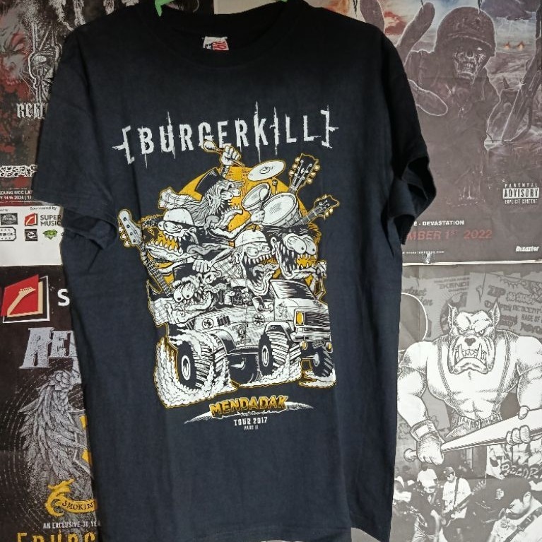 Ts burgerkill mendadak tour 2017