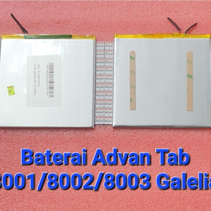 Baterai Advan Tab 8001/8002/8003 Galelia Original