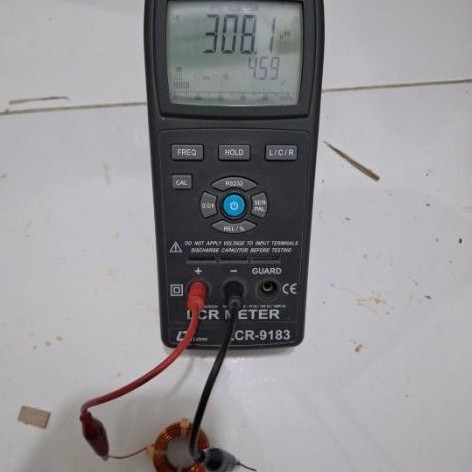 coil lilitan crossover pasif 0,30mh 0,8mm