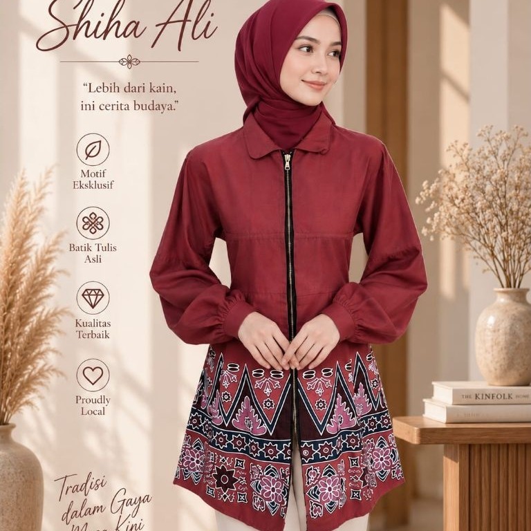 Blouse Batik Lampung Tapis Sai Bumi