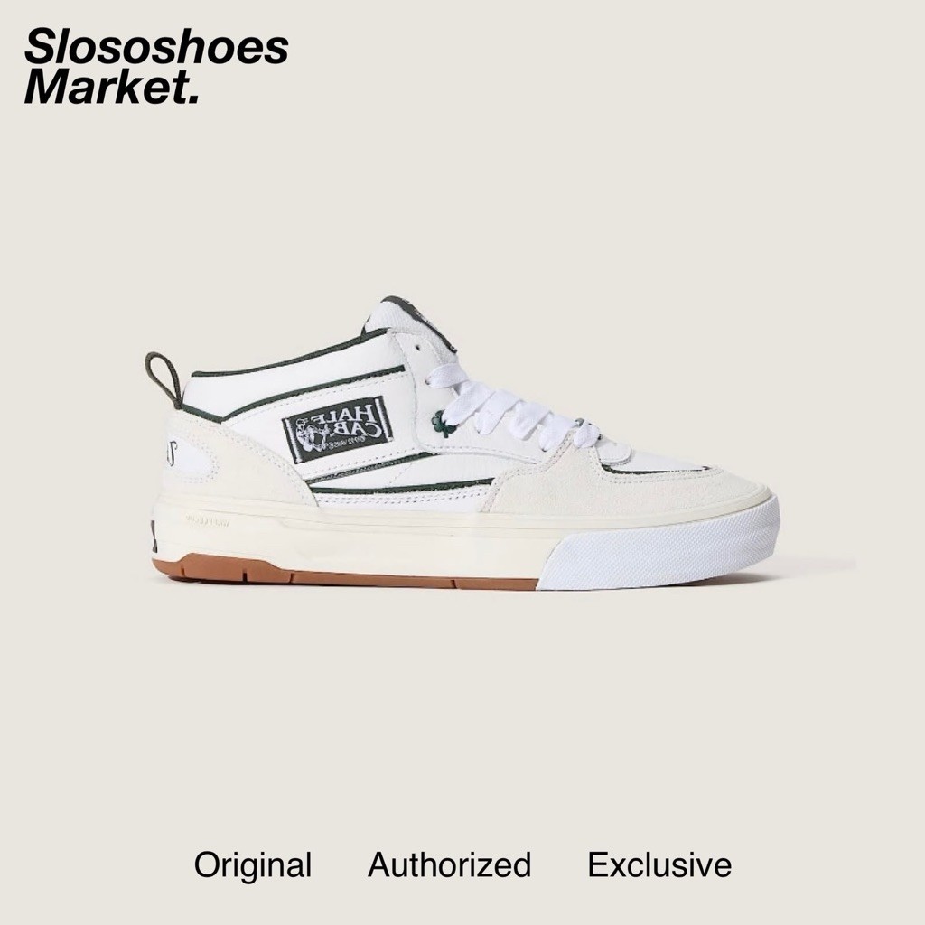 Vans Skate Half Cab Wafflecup Rizzo Una White / Gum - 100% Original / RESMI