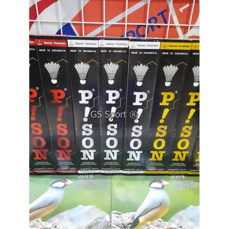BEBAS ONGKIR - Shuttlecock PISON Badminton Bulu