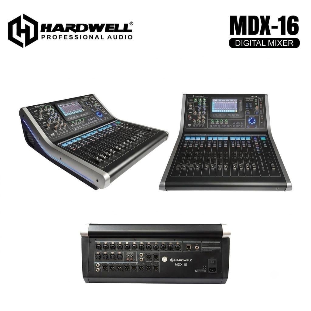 Digital Mixer 16 Channel Hardwell MDX 16 Original Mixer Digital Hardwell
