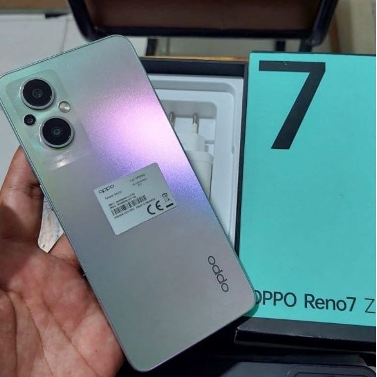 Oppo Reno 7Z 5G 8/128GB Second Mulus No Minus Fullset Original Resmi