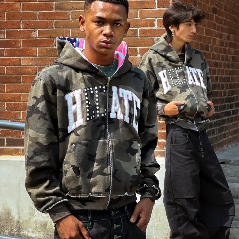 [ORIGINAL & MURAH] HECATES CAMO ZIP HOODIE/ HECATES CAMO HOODIE