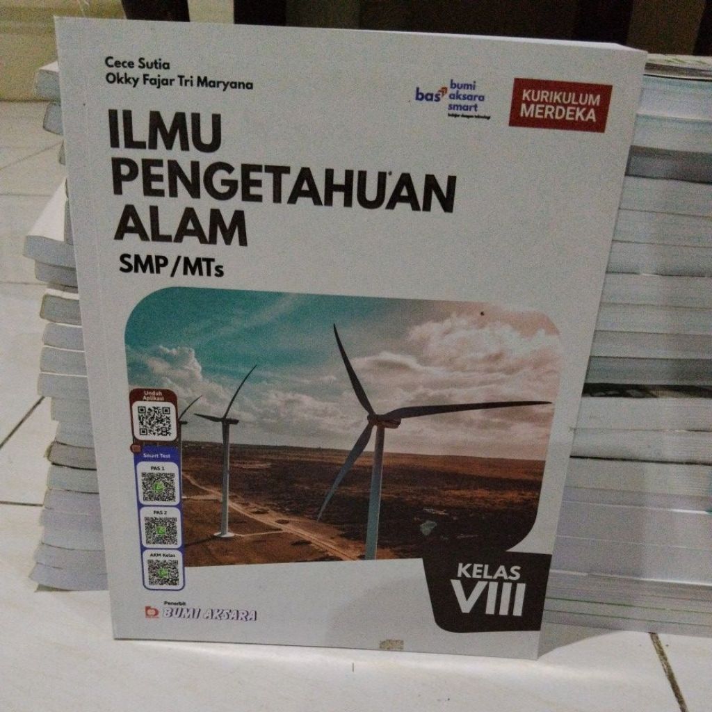 BUMI AKSARA Buku Bekas IPA SMP Kelas 8 Kurikulum Merdeka