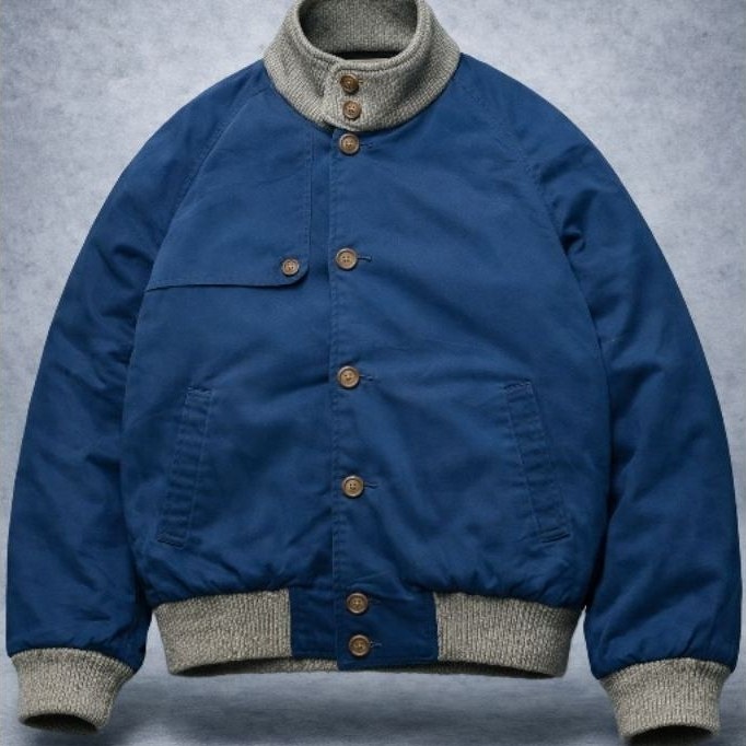 Vintage Grandslam Munsingwear Reversible Canvas Fleech Jacket