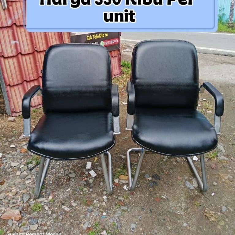 Kursi Kantor Hidrolic Bekas / Kursi Staff Kantor Bertangan / Kursi Meja Komputer