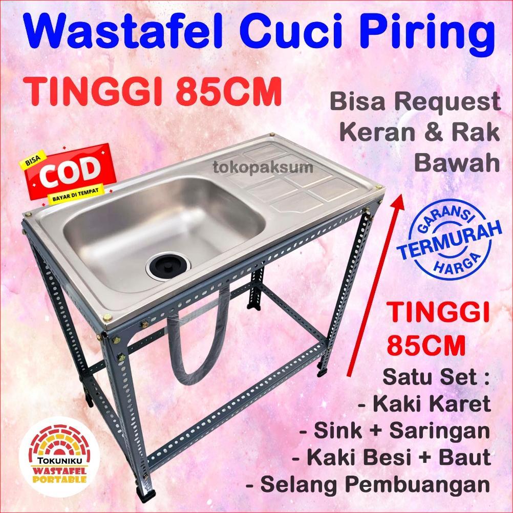 Wastafel Portable Bak Cuci Piring Portable Tempat Cuci Piring Panjang Wastafel Cuci Piring Portable