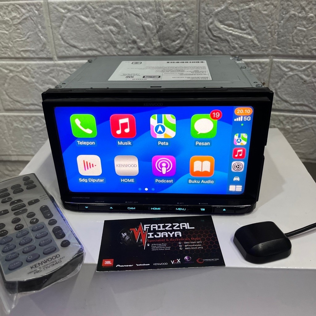Head unit KENWOOD DDX-9019s Hi-Res Audio Apple Carplay Android auto