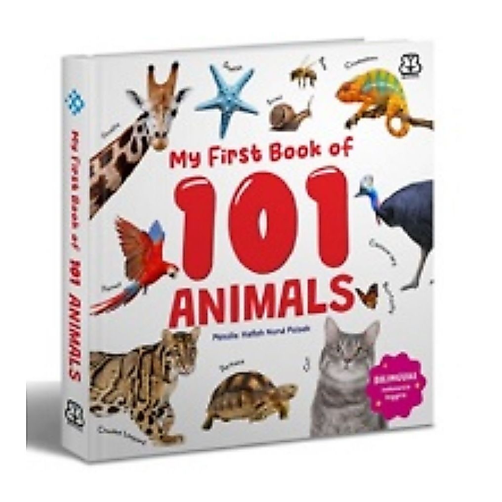 MY FIRST BOOK - MY FIRST BOOK OF 101 ANIMALS (BOARDBOOK)

