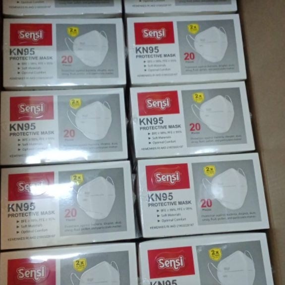 Masker Sensi KN95 1box isi 20psc