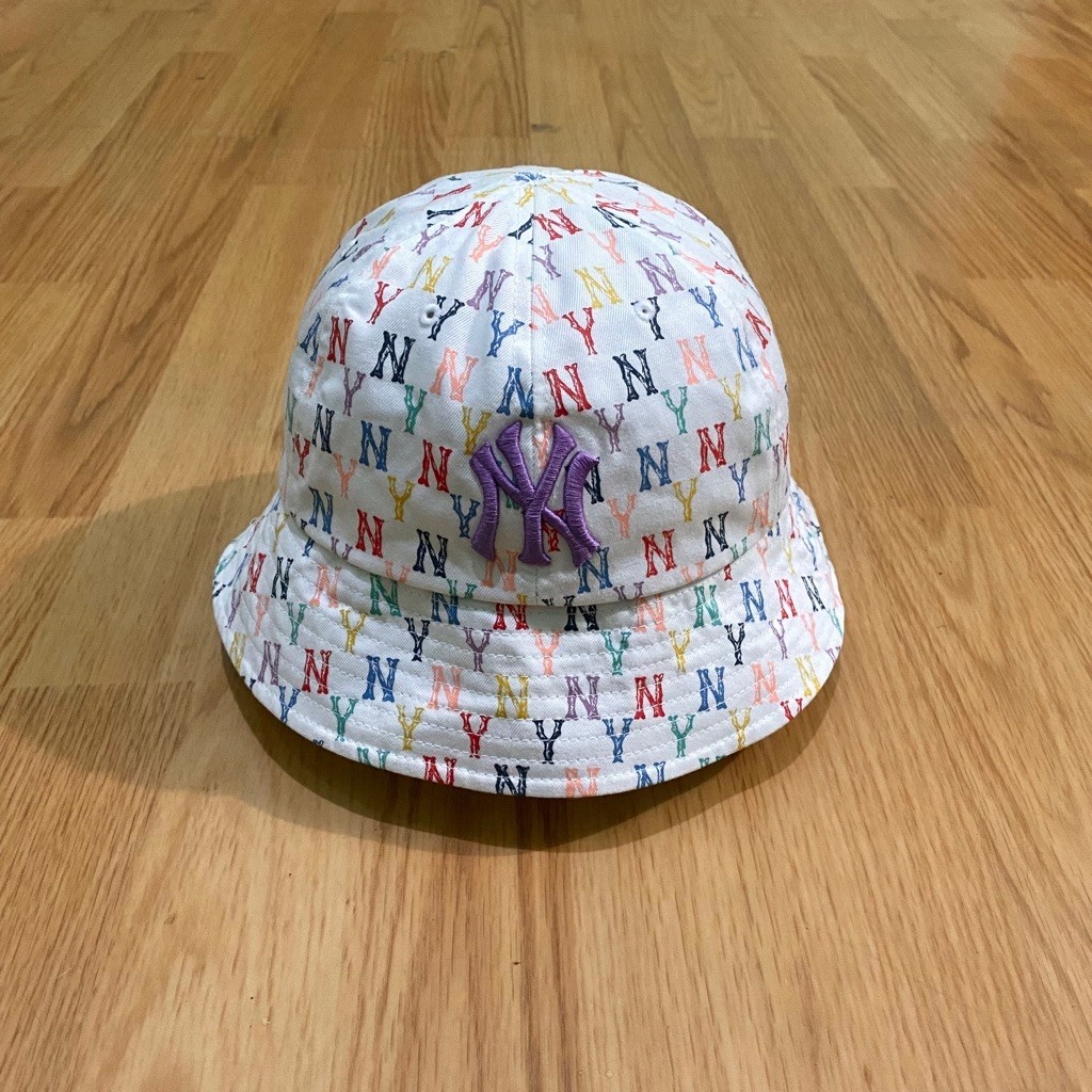 MLB NY Yankees Rainbow Monogram Bucket Hat