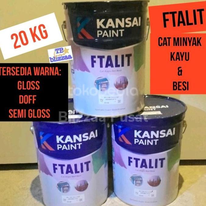 Ftalit 20Kg Instan Ftalit 20Kg Pail Super White 731 Warna Gloss Warna Doff Warna Semi Gloss 20Kg Pai