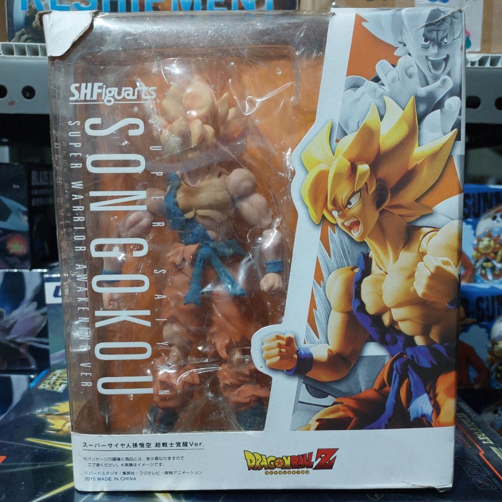 OBRAL SHF Goku Super Saiyan Awakening Figure