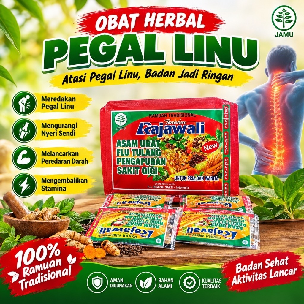 Rajawali Ramuan Tradisional untuk Flu Tulang Pegal linu