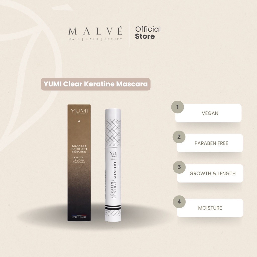 Yumi lashes keratin mascara