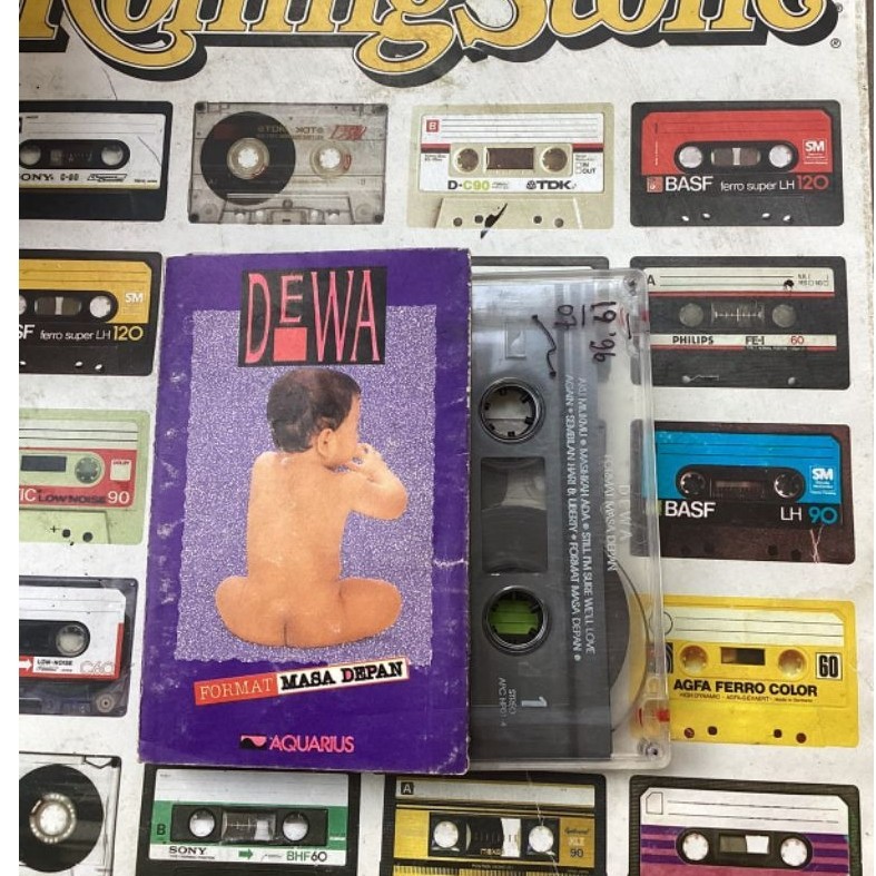 kaset pita format masa depan dewa 19