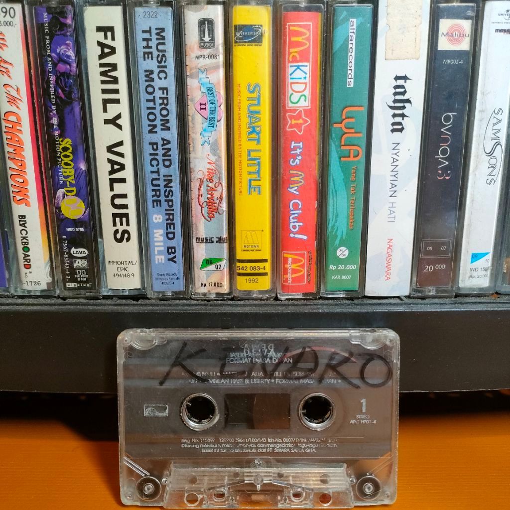 Kaset Pita Dewa Dewa19 Dewa 19 Format Masa Depan hanya kaset