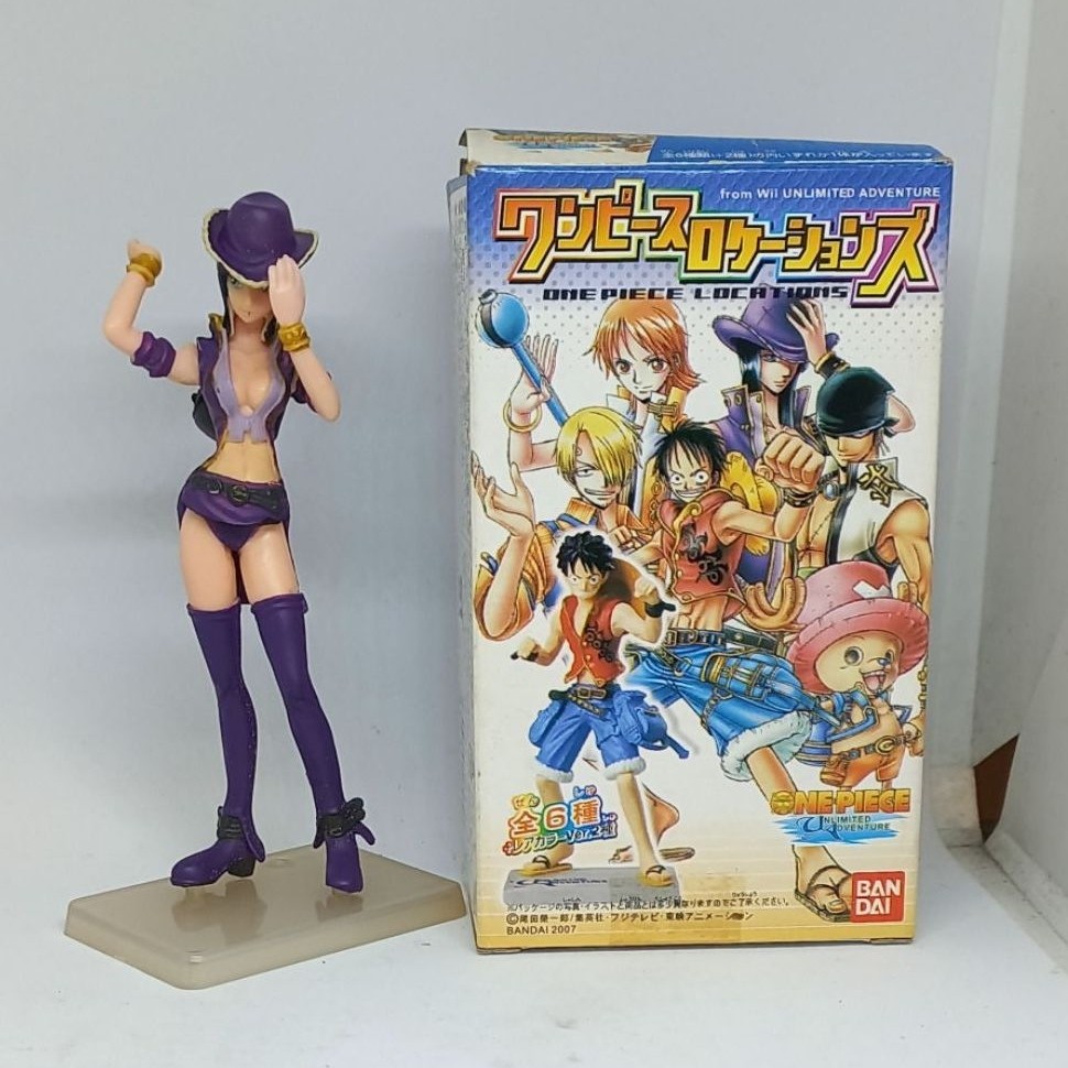 bandai nico robin sexy one piece locations pvc trading figure (t)