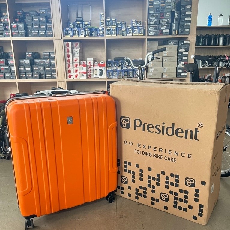 Koper President Untuk Sepeda Lipat Brompton dan Tyrell