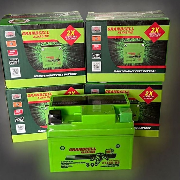 Aki / Accu Kering Motor ATZ5S-BS Alkaline