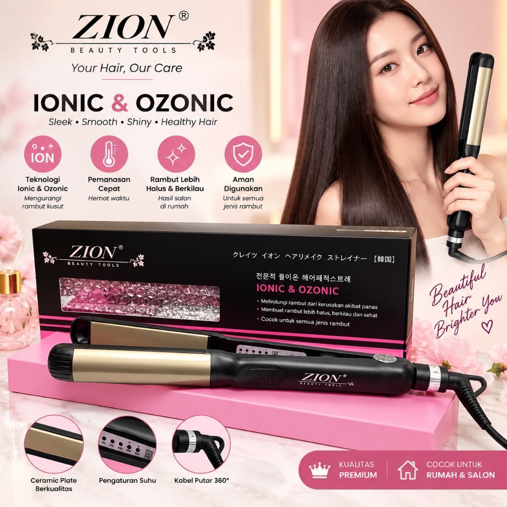 Catokan Salon Zion Pro Ionic & Ozonic Good Quality