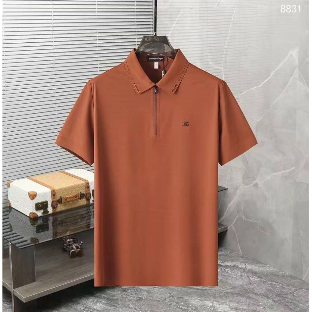 KAOS POLO PRIA ZEGNA00012 BRANDED TERBARU.
