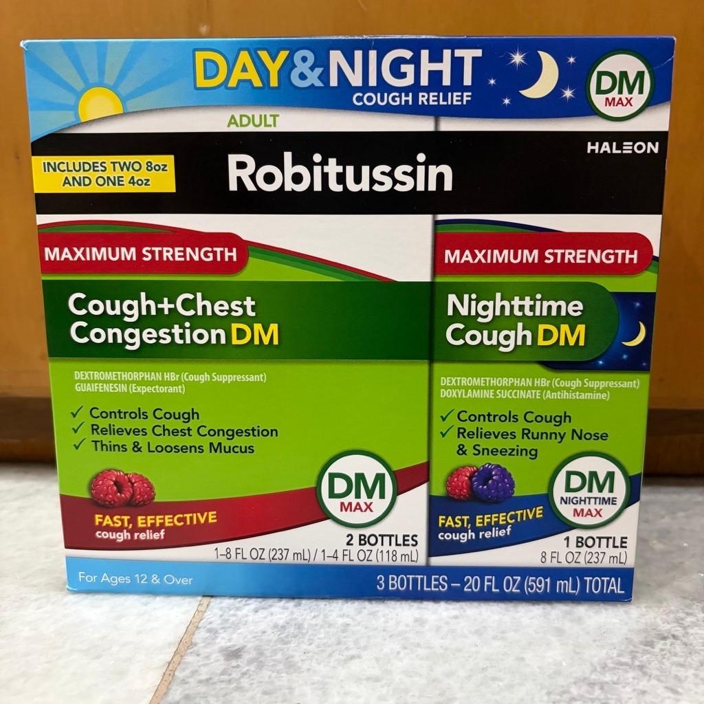 Robitussin Maximum Strength Cough + Chest Congestion DM