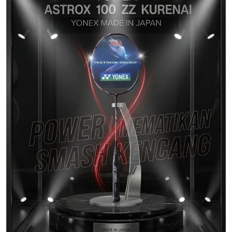 RAKET BADMINTON ASTROX 100 ZZ KURENAI ORIGINAL 100%