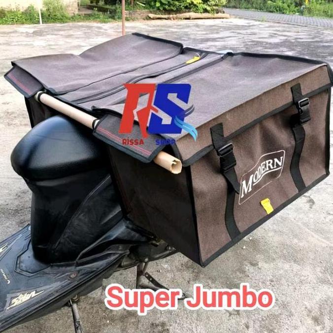 TERBARU Tas Obrok Motor Kanvas Modern