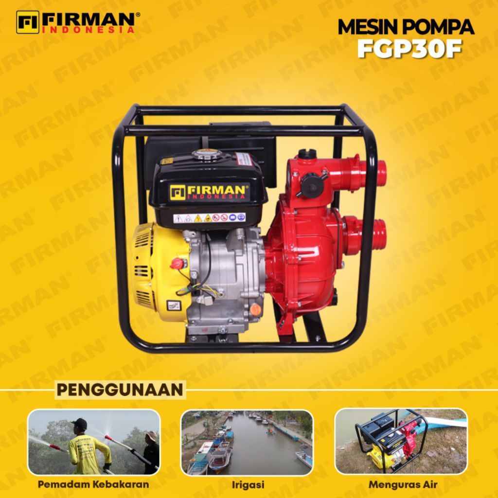 Firman FGP 30F (Pompa Pemadam)