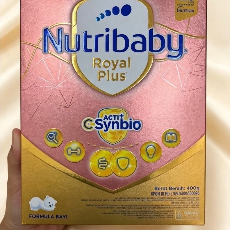 Nutricia Nutribaby Royal+ Cesabio Susu Bubuk Bayi 0-6 Bulan Stage 1